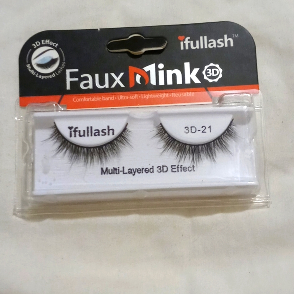 Faux mink eyelashes